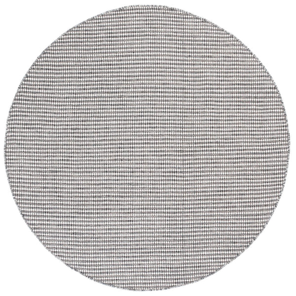 Safavieh Natura Modern Hand Woven Runner Area Rug - Luxurious Wool & Cotton Blend For Elegant Spaces Dark Grey ,Ivory 85% Wool,15% Cotton Nat386g-6r