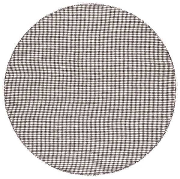 Safavieh Natura Modern Hand Woven Runner Area Rug - Luxurious Wool & Cotton Blend For Elegant Spaces Charcoal ,Ivory 85% Wool,15% Cotton Nat386h-6r