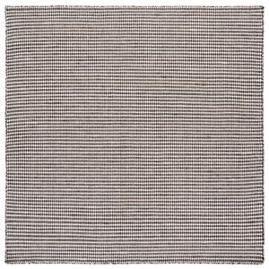Safavieh Natura Modern Hand Woven Runner Area Rug - Luxurious Wool & Cotton Blend For Elegant Spaces Charcoal ,Ivory 85% Wool,15% Cotton Nat386h-6sq