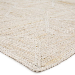 Jaipur Living Naturals Tobago Sisal Bow Nat41 Handwoven Handmade 100% Jute Contemporary Tribal Indoor Rug Ivory, Beige 100% Jute Rug129901