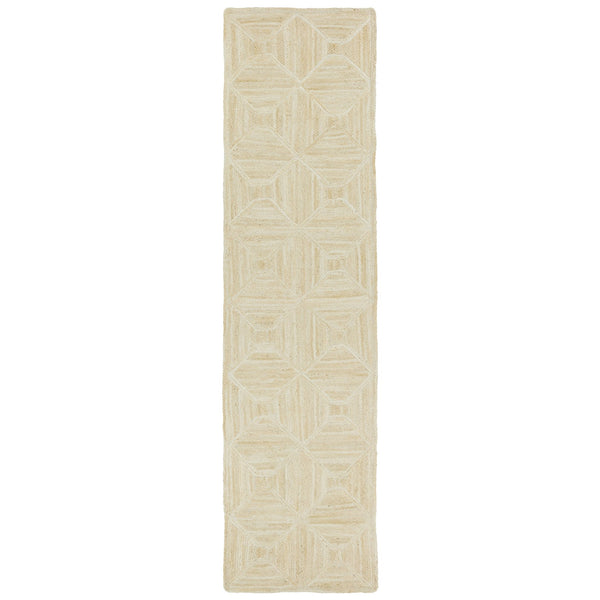 Jaipur Living Naturals Tobago Sisal Bow Nat41 Handwoven Handmade 100% Jute Contemporary Tribal Indoor Rug Ivory, Beige 100% Jute Rug129901