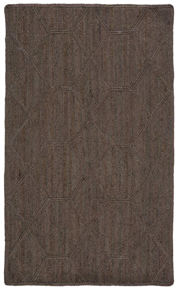 Jaipur Living Jaipur Living Handwoven Jute Area Rug Trellis Pattern Earthy Neutral Artisan Braided 10' x 14' RUG145813