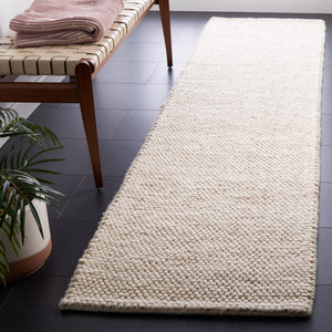 Safavieh Natura Hand-Woven 10X10 Square Area Rug Beige Ivory — 70% Wool Blend, Low-Profile Plush, Durable Elegance 7'-0" x 7'-0" NAT425B-7R