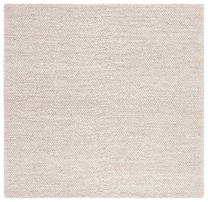 Safavieh Natura Hand-Woven Grey Ivory Runner — Wool-Cotton Blend, Low-Profile Texture For Hallways And Entryways 2'-3" x 21'-0" NAT425F-221
