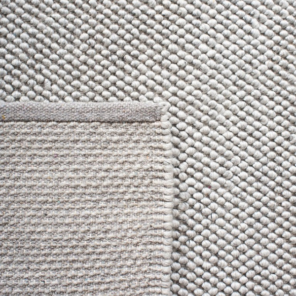 Safavieh Natura Handwoven Wool Blend Area Rug Plush Silver Neutral for Living Room or Bedroom NAT425G-68