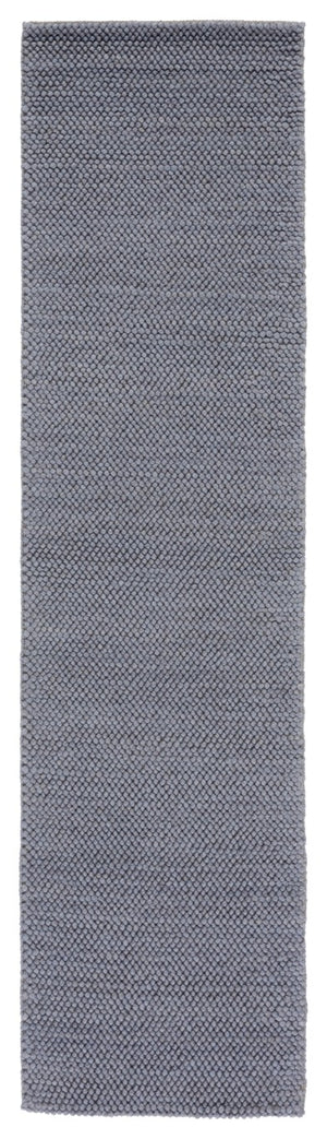 Safavieh Natura Hand-Woven Wool Runner Rug in Dark Grey for Hallways and Entryways NAT425H-27