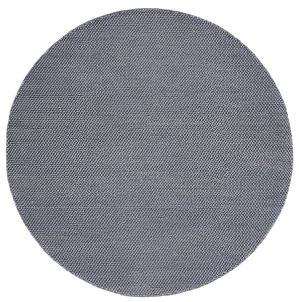 Safavieh Natura Hand-Woven Dark Grey Area Rug 6X9 — Plush 1/2" Wool Blend, Minimalist Texture, Durable Elegance 2'-3" x 8'-0" NAT425H-28