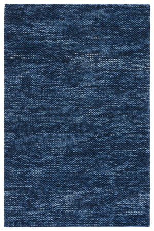 Safavieh Natura Handwoven Area Rug - Exquisite Indian Craftsmanship For Elegant Living Spaces And Comfort Navy ,Blue 70% Wool 20% Cotton And 10% Polyester. Nat425n-5