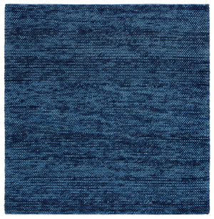 Safavieh Natura Handwoven Area Rug - Timeless Elegance In A Versatile Design For Luxurious Home Décor Navy ,Blue 70% Wool 20% Cotton And 10% Polyester. Nat425n-3