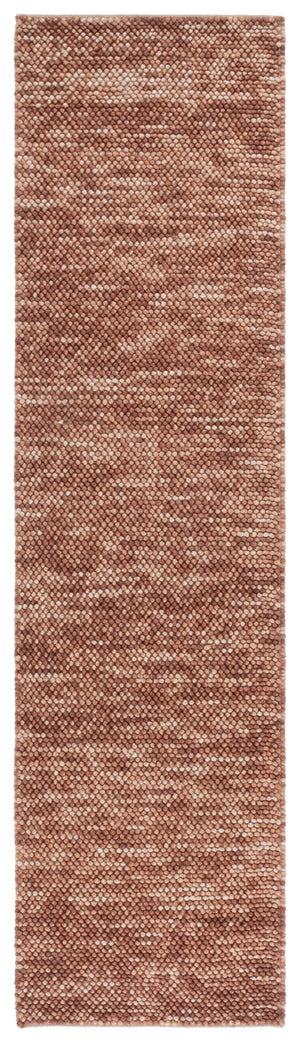 Safavieh Natura Handwoven Area Rug - Timeless Elegance In A Versatile Design For Luxurious Home Décor Rust ,Brown 70% Wool 20% Cotton And 10% Polyester. Nat425p-4