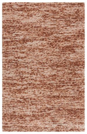 Safavieh Natura Handwoven Area Rug - Timeless Elegance In A Versatile Design For Luxurious Home Décor Rust ,Brown 70% Wool 20% Cotton And 10% Polyester. Nat425p-4