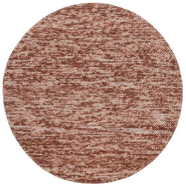 Safavieh Natura Handwoven Area Rug - Timeless Elegance In A Versatile Design For Luxurious Home Décor Rust ,Brown 70% Wool 20% Cotton And 10% Polyester. Nat425p-4