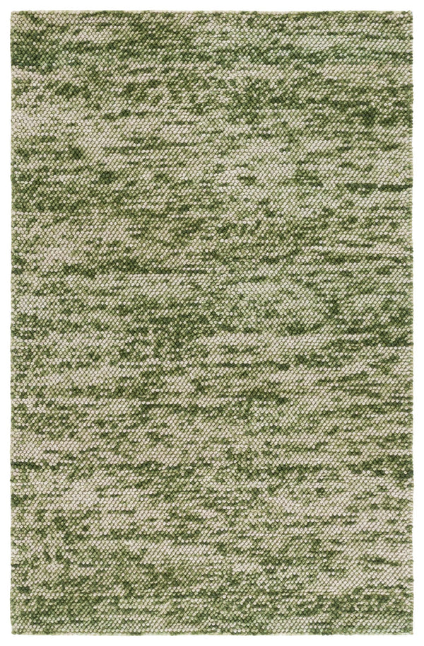 Safavieh Natura Handwoven Area Rug - Exquisite Indian Craftsmanship For Elegant Living Spaces And Comfort Green ,Ivory 70% Wool 20% Cotton And 10% Polyester. Nat425y-5