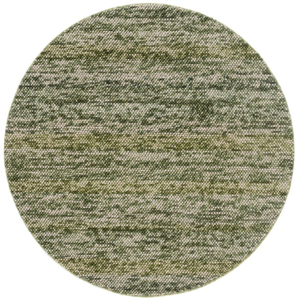Safavieh Natura 425y Green Ivory Green ,Ivory 70% Wool 20% Cotton And 10% Polyester. Nat425y-6sq
