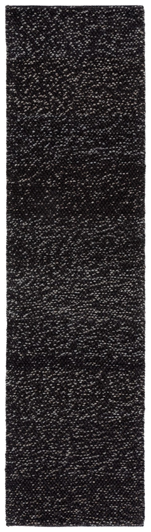 Safavieh Natura Handwoven Area Rug - Timeless Elegance In A Versatile Design For Luxurious Home Décor Black ,Grey 70% Wool 20% Cotton And 10% Polyester. Nat425z-3