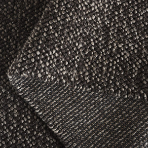 Safavieh Natura Handwoven Area Rug - Exquisite Indian Craftsmanship For Elegant Living Spaces And Comfort Black ,Grey 70% Wool 20% Cotton And 10% Polyester. Nat425z-5