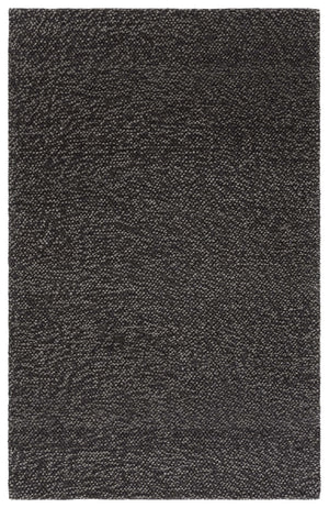 Safavieh Natura Handwoven Area Rug - Exquisite Indian Craftsmanship For Elegant Living Spaces And Comfort Black ,Grey 70% Wool 20% Cotton And 10% Polyester. Nat425z-5
