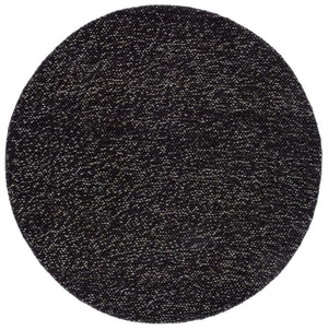 Safavieh Natura Handwoven Area Rug - Timeless Elegance In A Versatile Design For Luxurious Home Décor Black ,Grey 70% Wool 20% Cotton And 10% Polyester. Nat425z-3