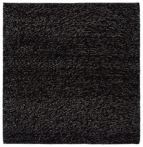 Safavieh Natura Handwoven Area Rug - Timeless Elegance In A Versatile Design For Luxurious Home Décor Black ,Grey 70% Wool 20% Cotton And 10% Polyester. Nat425z-3
