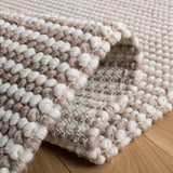 Safavieh Natura 426 Hand Woven 70% Wool 20% Cotton and 10% Polyester. Rug Beige / Ivory NAT426B-9