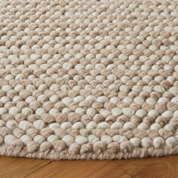 Safavieh Natura 426 Hand Woven 70% Wool 20% Cotton and 10% Polyester. Rug Beige / Ivory NAT426B-9