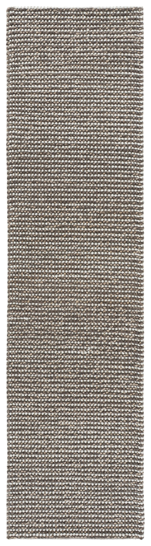 Safavieh Natura Hand-Woven Ivory And Grey Runner Rug — Wool-Cotton Blend, Low-Profile Durable Hallway Accent 2'-3" x 9'-0" NAT426F-29