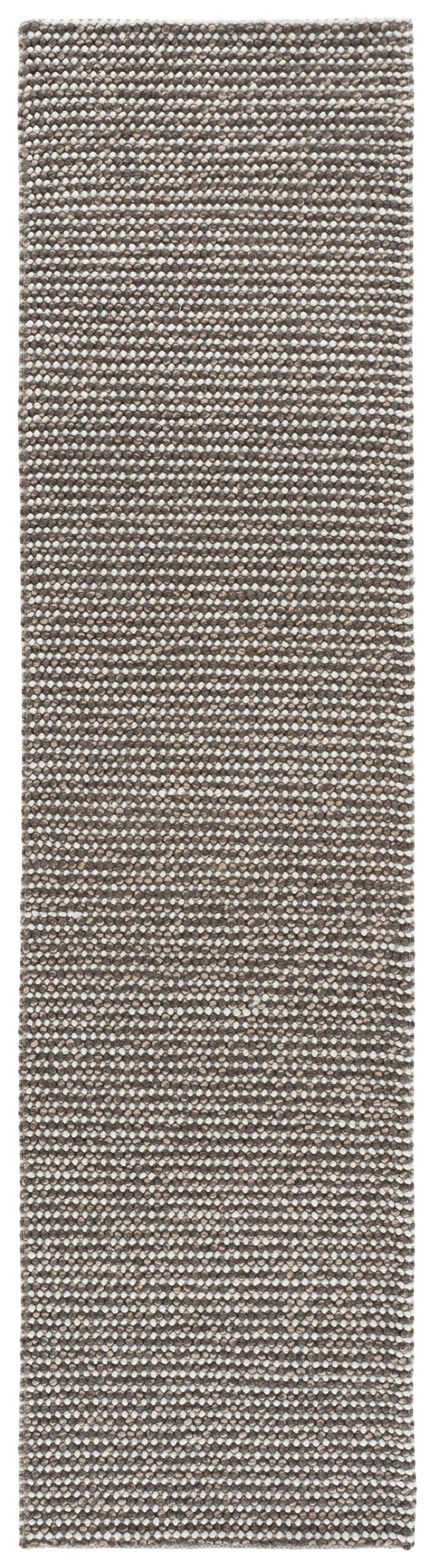 Safavieh Natura Hand‑Woven Ivory Grey Square Rug — Artisan Wool‑Cotton Blend, Low‑Profile Texture, Timeless Elegance 6'-0" x 6'-0" NAT426F-6SQ