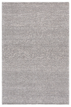 Safavieh Natura Hand-Woven Ivory Grey Area Rug 8X10, Low Pile Wool-Cotton Blend For Cozy Durable Style 9'-0" x 12'-0" NAT426F-9
