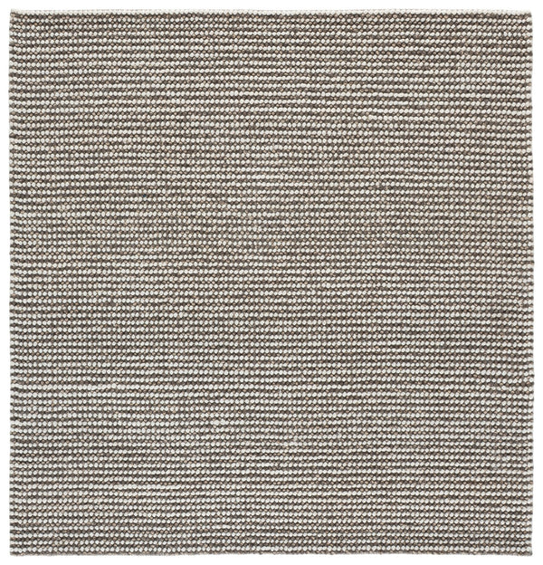 Safavieh Natura Hand-Woven Ivory Grey Area Rug 8X10, Low Pile Wool-Cotton Blend For Cozy Durable Style 9'-0" x 12'-0" NAT426F-9