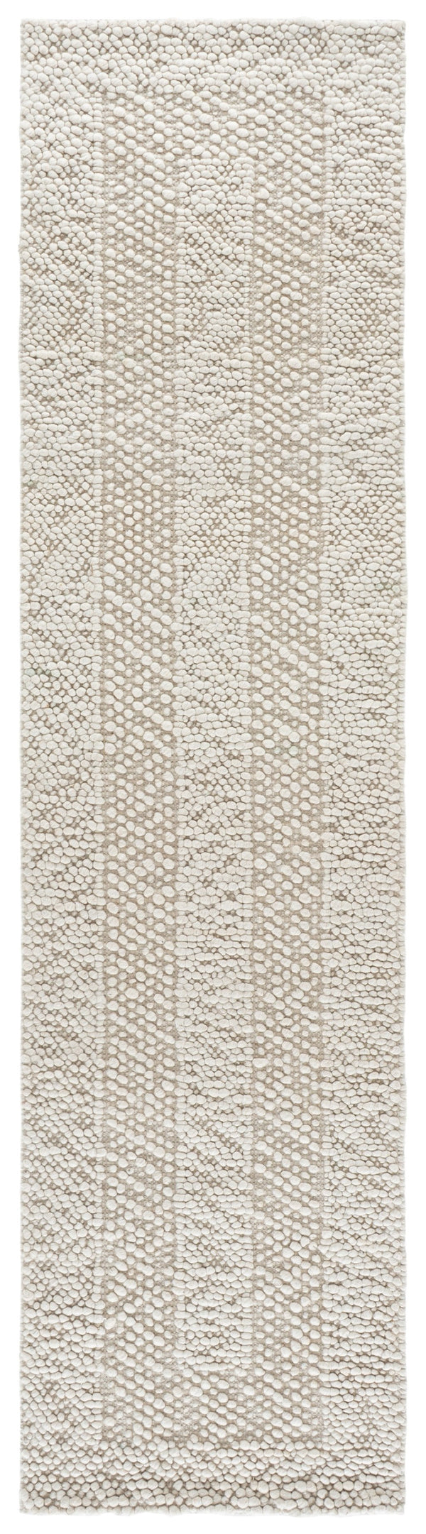 Safavieh Natura Hand-Woven 429A Ivory Rug — Wool-Cotton Blend, Subtle Geometric Texture, Cozy Durable Floorpiece 4'-0" x 6'-0" NAT429A-4