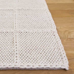Safavieh Natura Hand-Woven Ivory Runner — Low-Profile Wool-Cotton Blend For Hallways, Durable & Coastal-Friendly 2'-3" x 9'-0" NAT432A-29