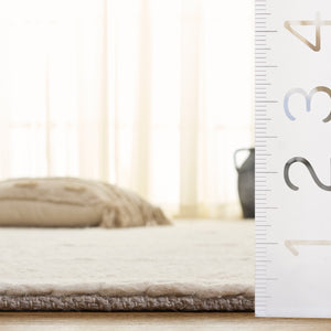 Safavieh Natura Hand-Woven Ivory Runner — Low-Profile Wool-Cotton Blend For Hallways, Durable & Coastal-Friendly 2'-3" x 9'-0" NAT432A-29
