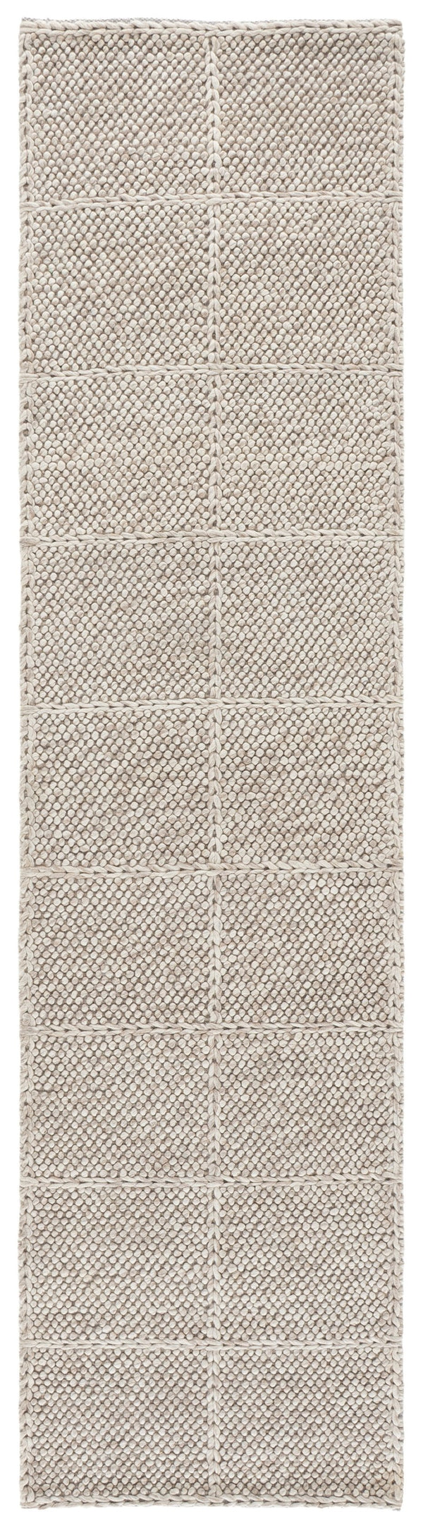 Safavieh Natura Hand-Woven Beige Area Rug With Geometric Motif, Wool-Cotton Blend For Cozy Durable Style 4'-0" x 6'-0" NAT432B-4