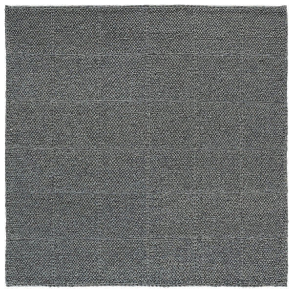 Safavieh Natura Hand-Woven Grey Runner Rug — Subtle Geometric Design, Low-Profile Plush Wool Blend For Hallways 2'-3" x 9'-0" NAT432F-29