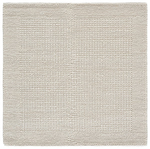 Safavieh Natura Handwoven Ivory Runner — Low-Profile Wool Blend Hallway Rug, Modern Minimalist Elegance 2'-3" x 9'-0" NAT433A-29
