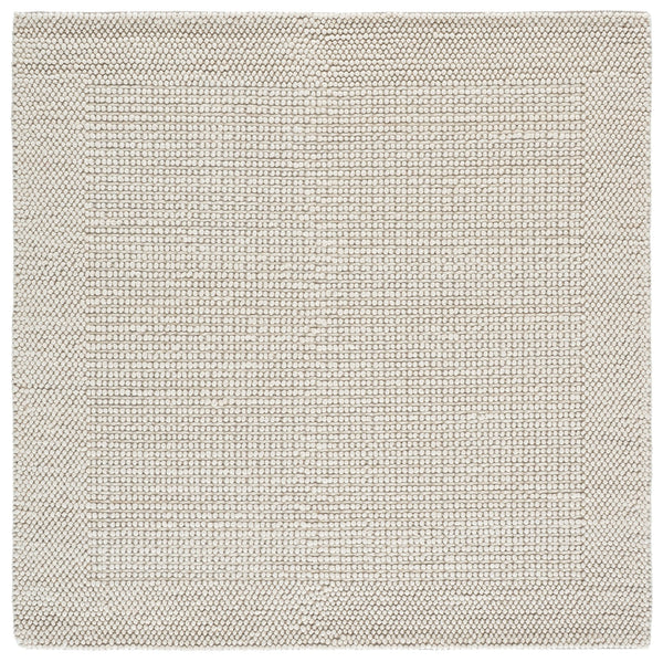 Safavieh Natura Handwoven Ivory Runner — Low-Profile Wool Blend Hallway Rug, Modern Minimalist Elegance 2'-3" x 9'-0" NAT433A-29
