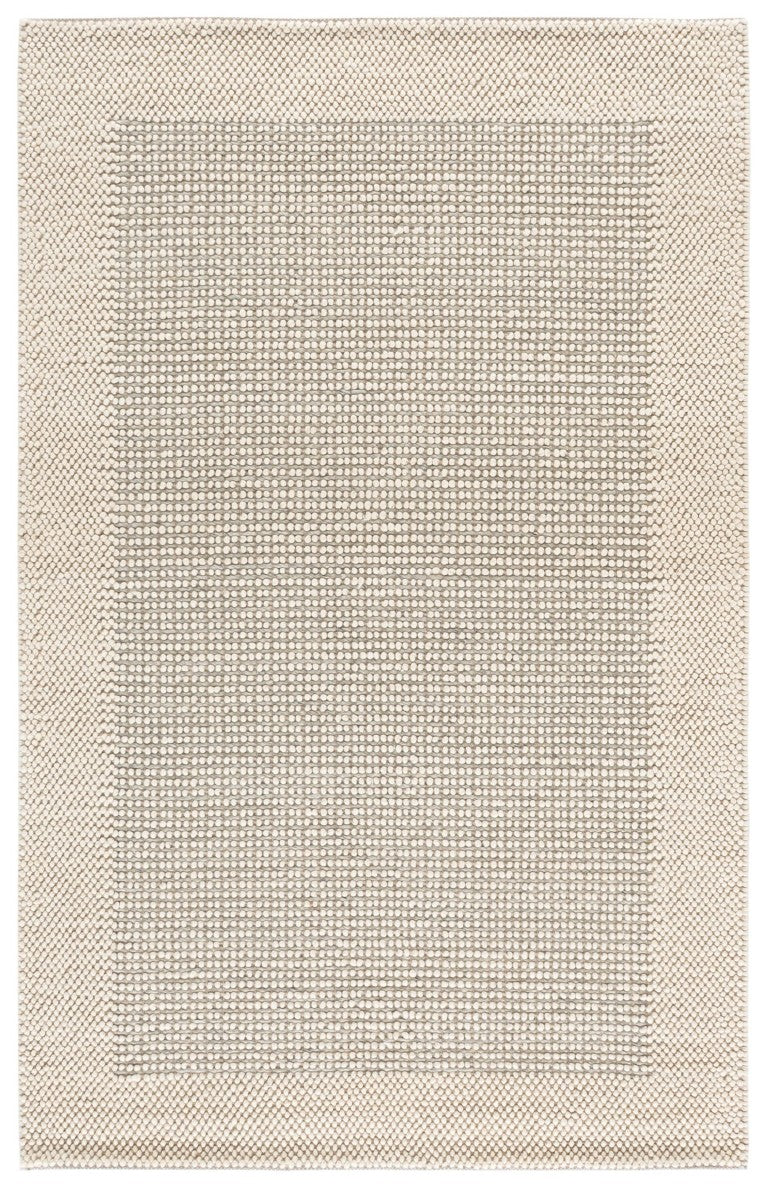 Safavieh Natura Hand Woven Wool Ivory Area Rug Soft Textured Neutral Living Room Floor Accent NAT433G-5