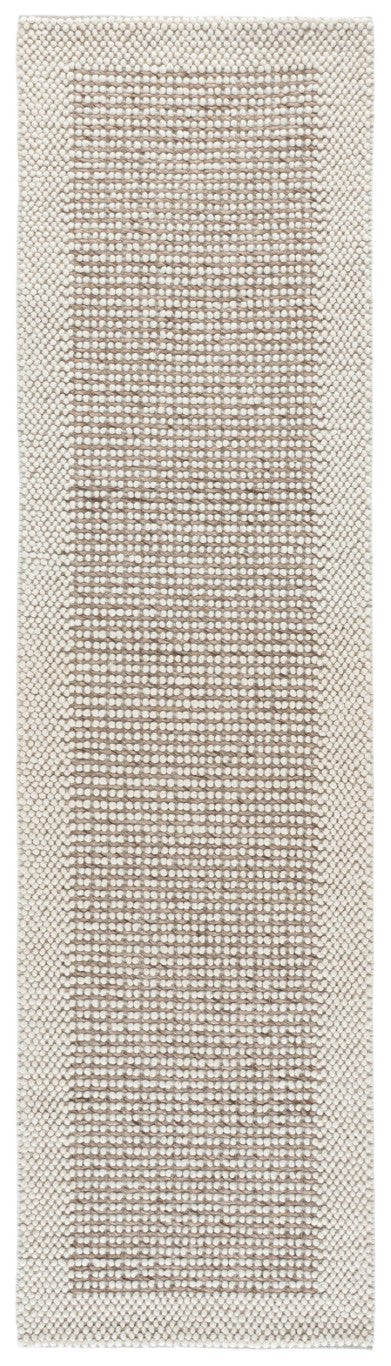 Safavieh Natura Handwoven Wool Blend Runner Rug Neutral Ivory Brown Artisan Hallway Accent NAT433T-29