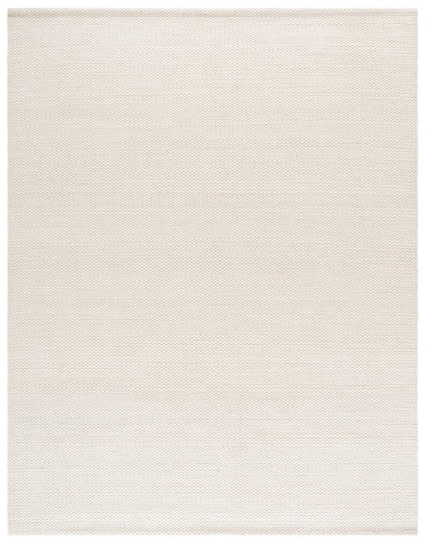 Safavieh Natura Hand Woven Wool Cotton Runner Soft Ivory Hallway Rug Low Pile Artisan Craft Off White 8'-0" x 10'-0" NAT434A-8