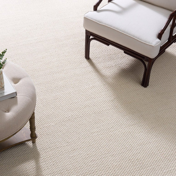Safavieh Natura Hand Woven Wool Cotton Runner Soft Ivory Hallway Rug Low Pile Artisan Craft Off White 8'-0" x 10'-0" NAT434A-8