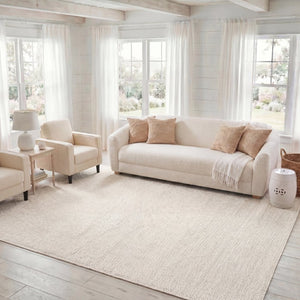 Safavieh Natura Hand Woven Wool Cotton Runner Soft Ivory Hallway Rug Low Pile Artisan Craft Off White 8'-0" x 10'-0" NAT434A-8