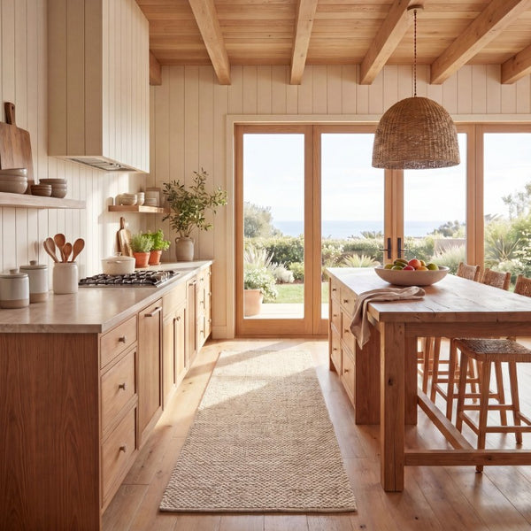 Safavieh Natura Hand Woven Wool Cotton Runner Soft Ivory Hallway Rug Low Pile Artisan Craft Beige 2'-3" x 9'-0" NAT434B-29