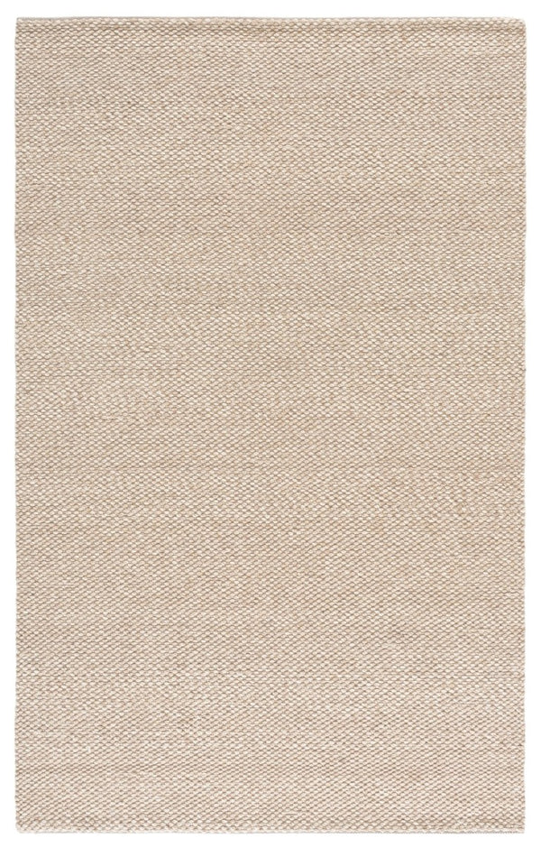 Safavieh Natura Hand Woven Wool Cotton Runner Soft Ivory Hallway Rug Low Pile Artisan Craft Beige 6'-0" x 9'-0" NAT434B-6