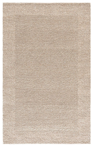 Safavieh Natura Hand Woven Wool Blend Flatweave Area Rug Warm Beige Artisan Texture NAT436B-5