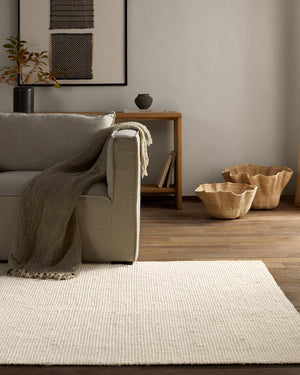 Jaipur Living Naturals Tobago Calm Nat44 Handwoven Handmade 100% Jute Solids Solid Indoor Rug Ivory 100% Jute Rug160793