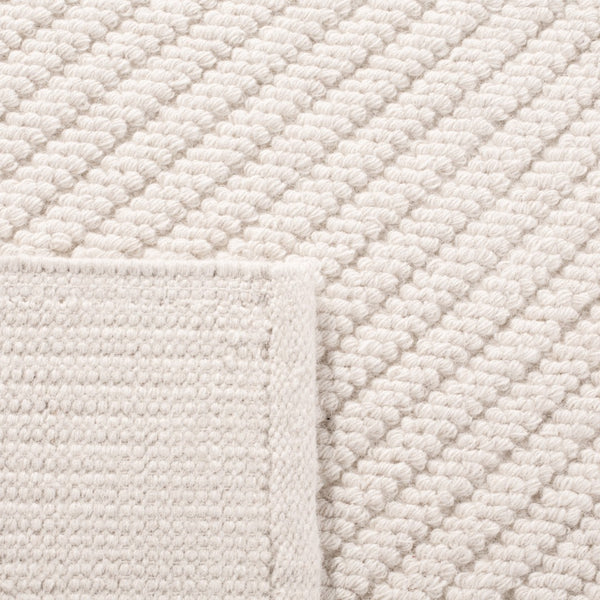 Safavieh Natura Hand-woven Large Rectangle Area Rug - Timeless Elegance In Luxurious Wool & Cotton Blend Ivory 80% Wool And 20% Cotton Nat450a-11sq