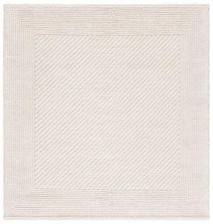 Safavieh Natura Hand-woven Large Rectangle Area Rug - Timeless Elegance In Luxurious Wool & Cotton Blend Ivory 80% Wool And 20% Cotton Nat450a-11sq