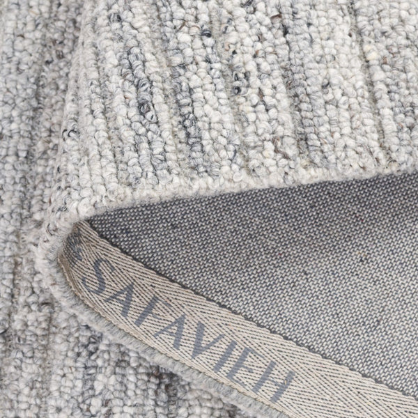 Safavieh Natura Hand-woven Area Rug - Elegant 80% Wool Design With Subtle Patterns For Modern Interiors Grey 80% Wool,20% Cotton Nat461f-6