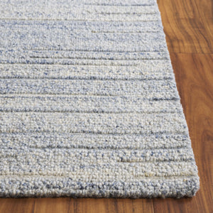 Safavieh Natura Modern Runner Area Rug - Hand-woven Soft Wool Blend For Sophisticated Home Decor Blue 80% Wool,20% Cotton Nat461m-5