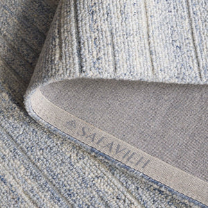 Safavieh Natura Hand-woven Area Rug - Elegant 80% Wool Design With Subtle Patterns For Modern Interiors Blue 80% Wool,20% Cotton Nat461m-4